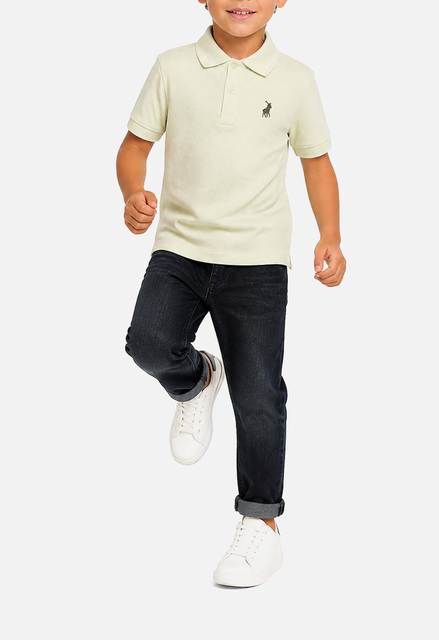POLO - Boys Austin Ss Golfer - Soft Aloe