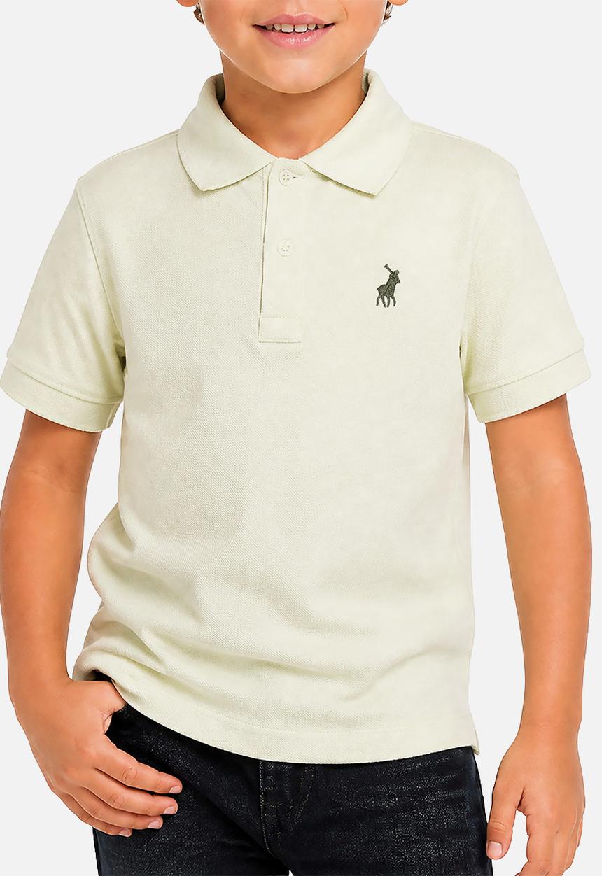 POLO - Boys Austin Ss Golfer - Soft Aloe