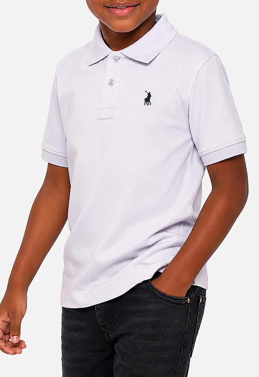 POLO - Boys Austin Ss Golfer - Ice Blue
