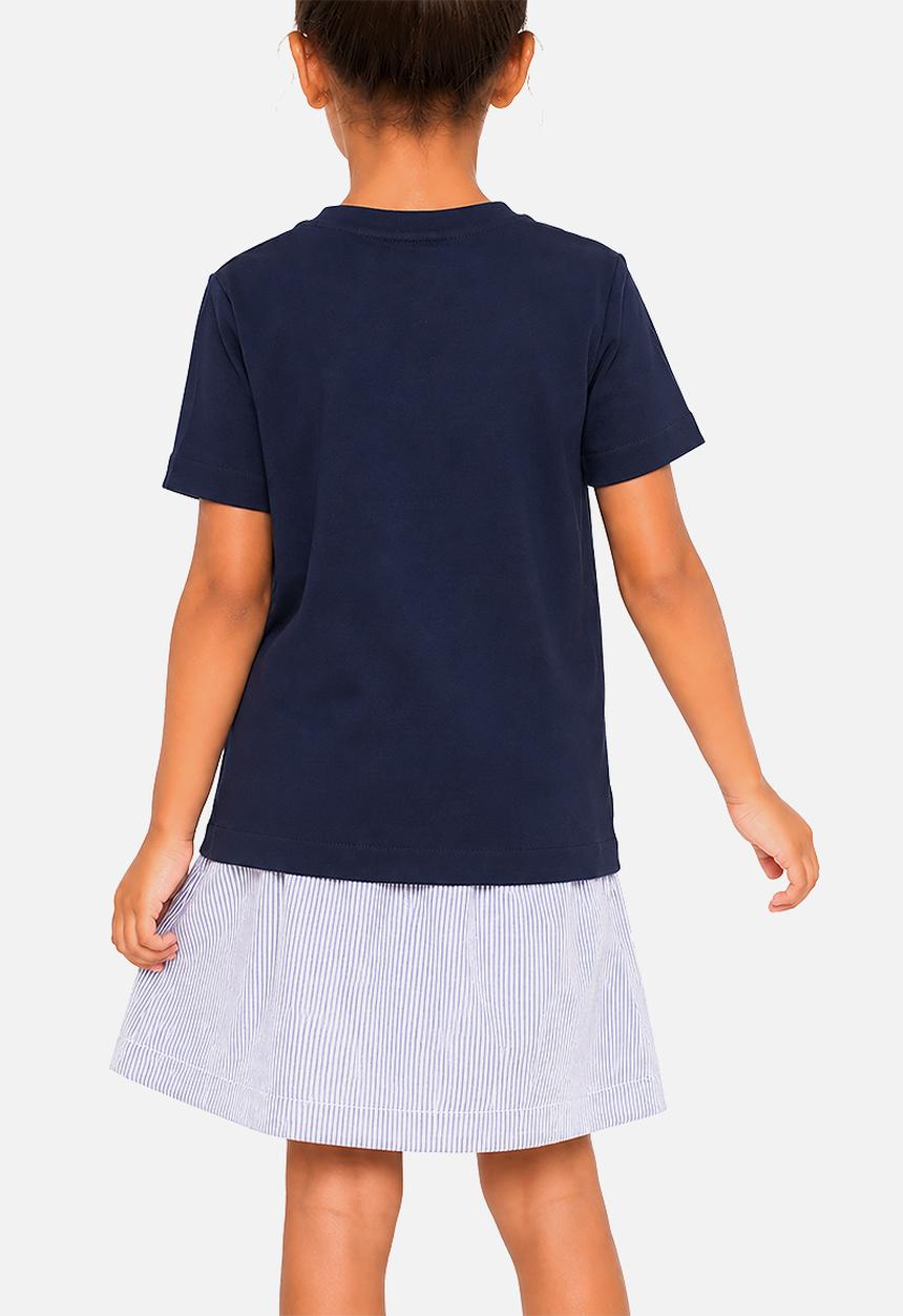 POLO - Girls Kelly Ss Tee - Navy
