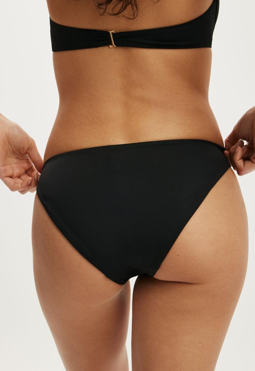 Cotton On - Full Bikini Bottom - Black