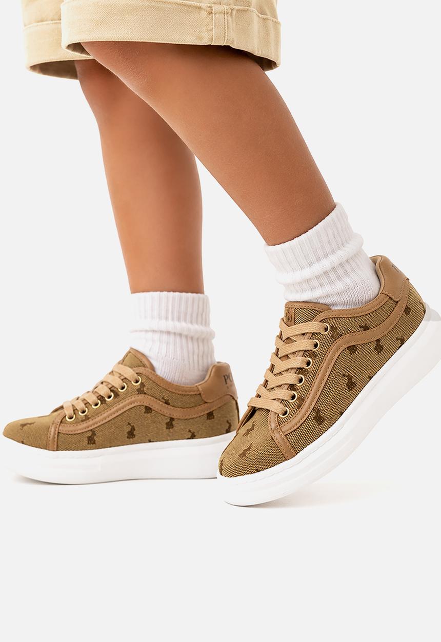 POLO - Kids Jacquard Sneaker - Stone