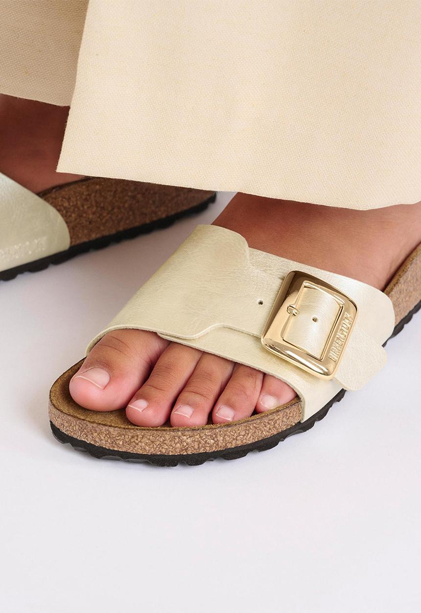 Birkenstock - Catalina Cushion Buckle narrow - graceful pearl white