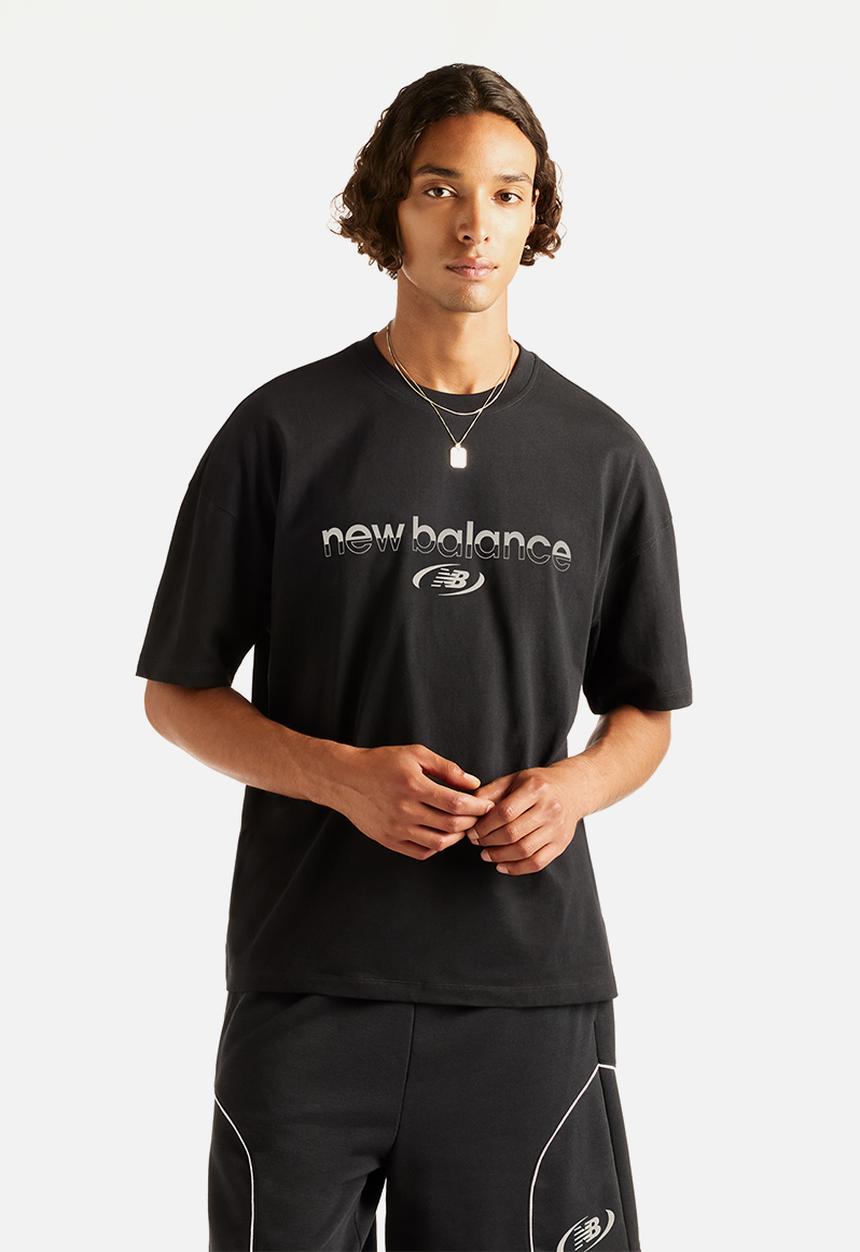 New Balance  - New Balance Trackside Tee - black