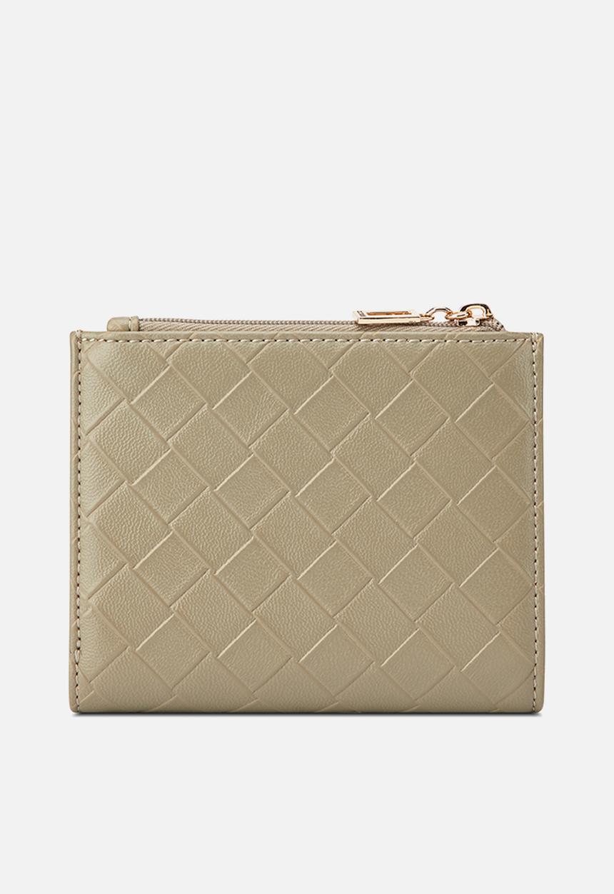 GUESS - Wells Snap Wallet - Olive Grey
