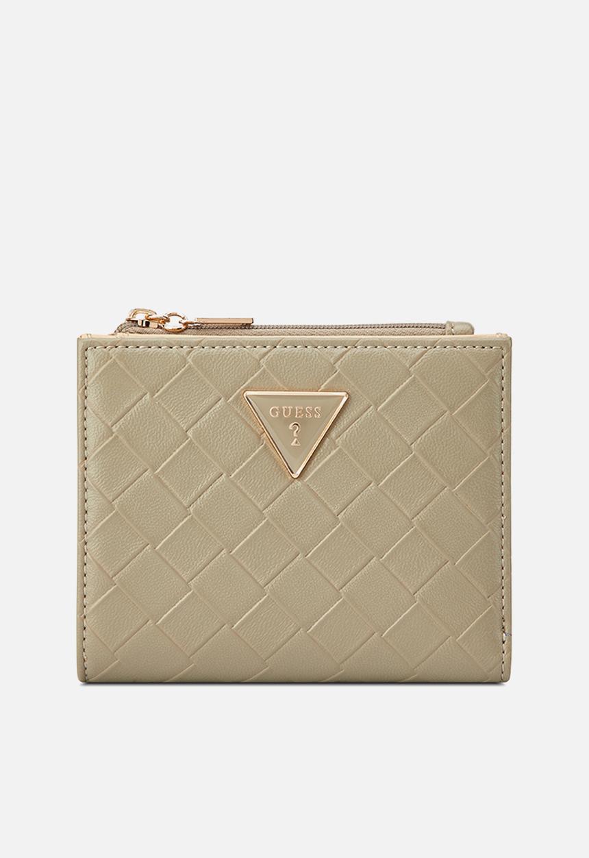GUESS - Wells Snap Wallet - Olive Grey