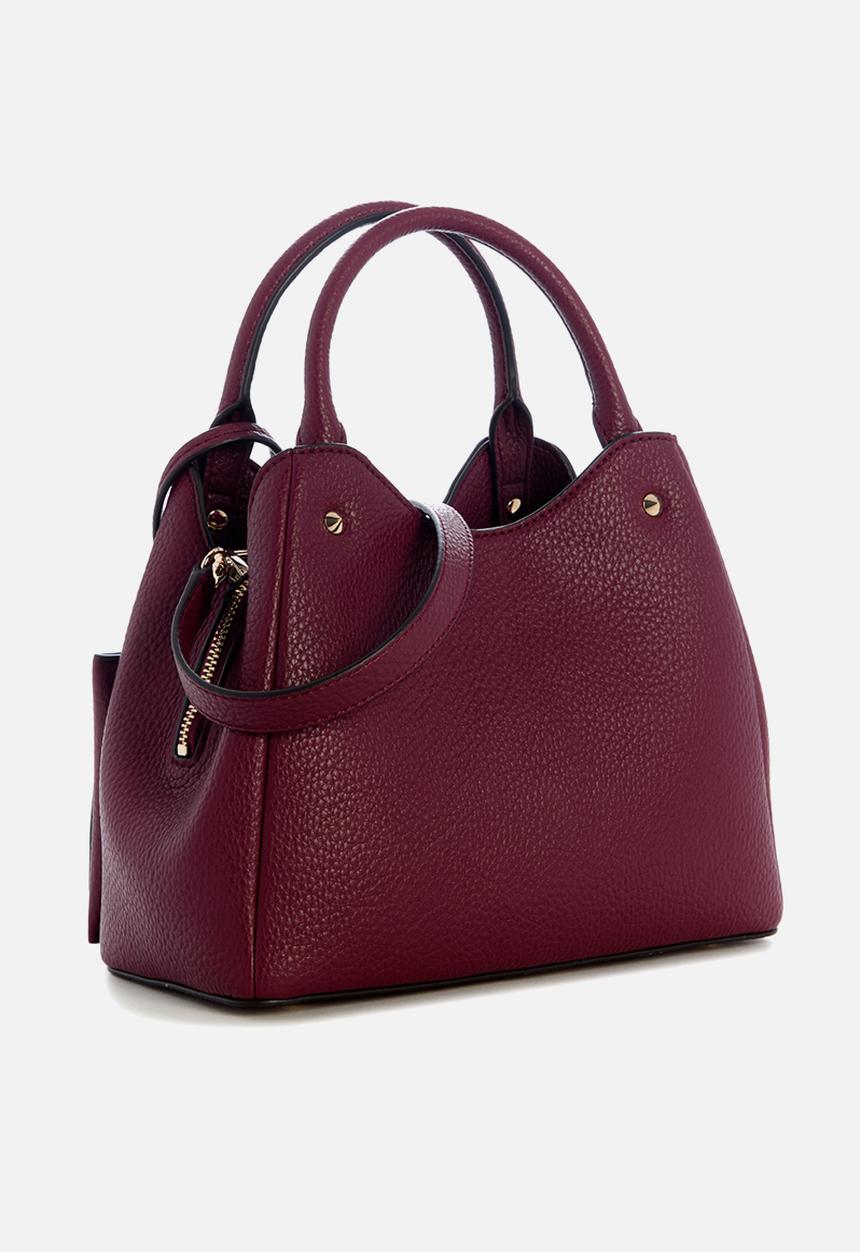 GUESS - Lorella Small Girlfriend Tote -Merlot