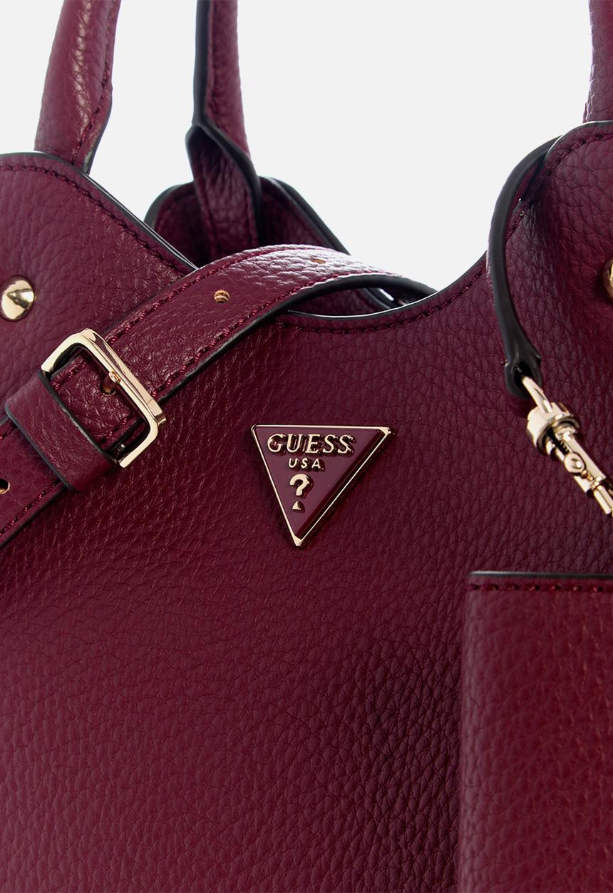 GUESS - Lorella Small Girlfriend Tote -Merlot