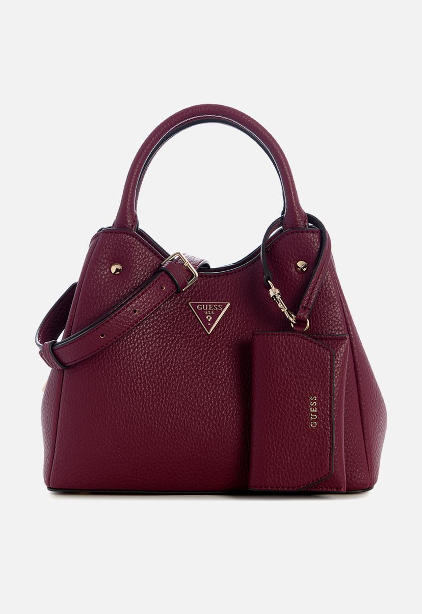 GUESS - Lorella Small Girlfriend Tote -Merlot