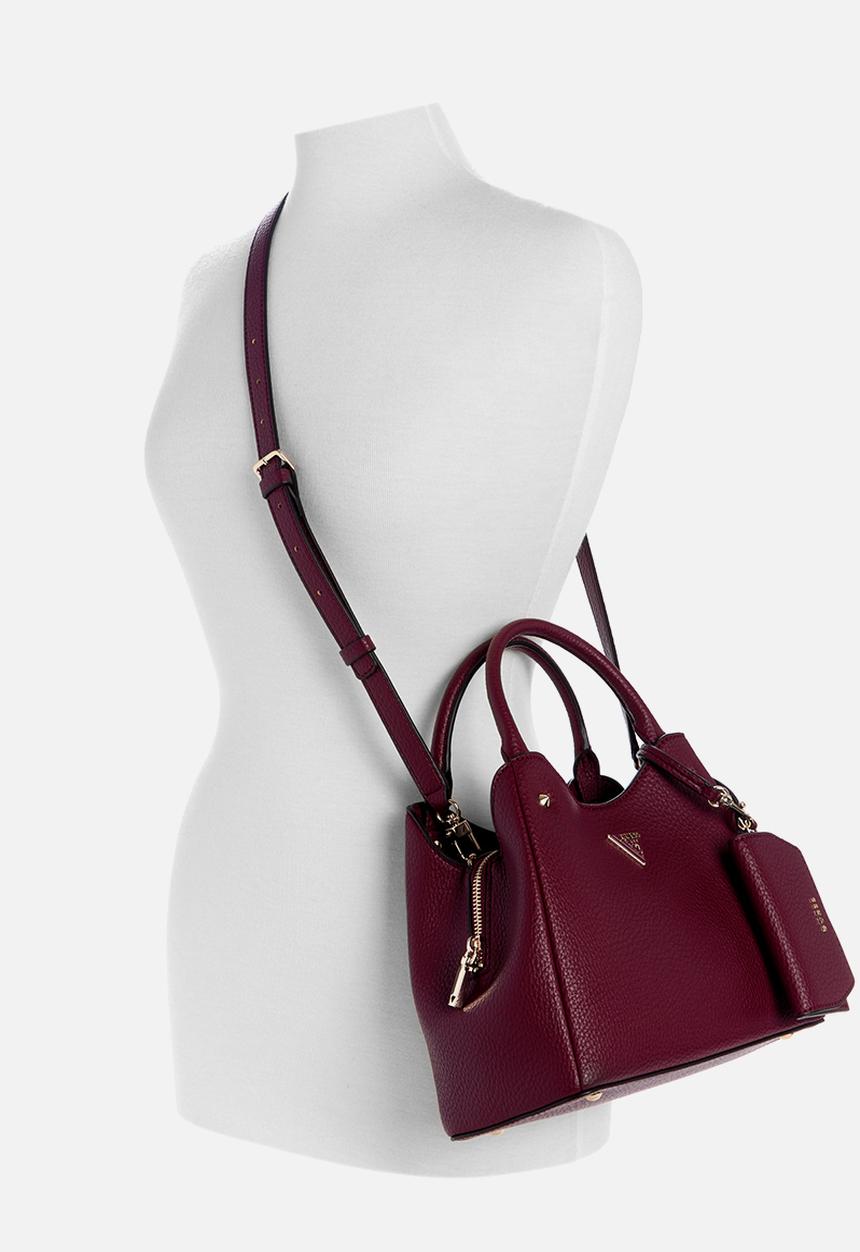 GUESS - Lorella Small Girlfriend Tote -Merlot