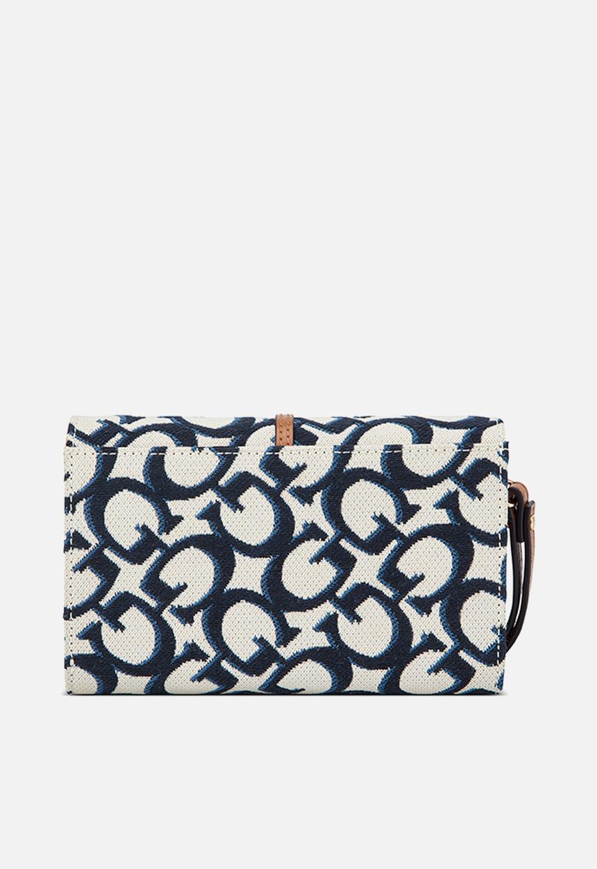 GUESS - Jerico Slg Phone Organizer - Navy Multi