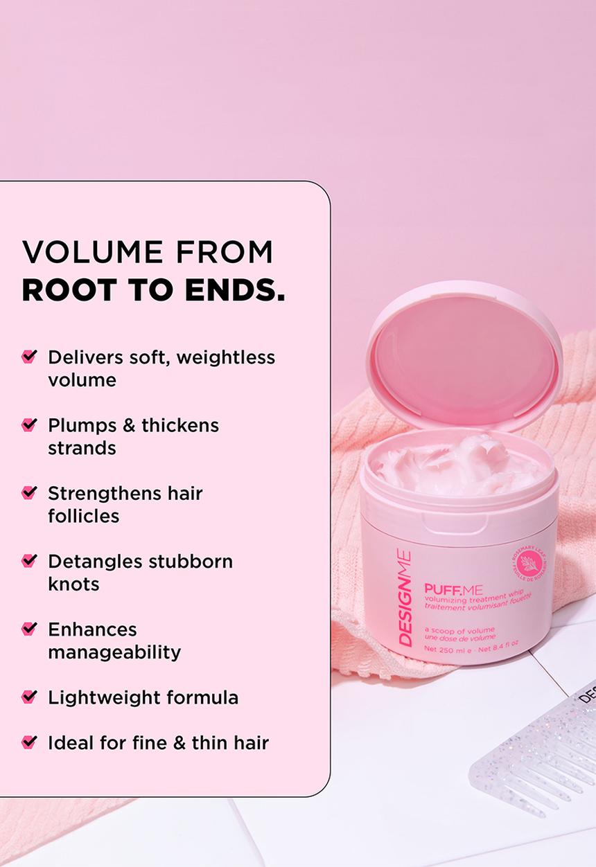 DESIGNME Haircare - PUFF.ME Volumizing Treatment Whip - 250ml