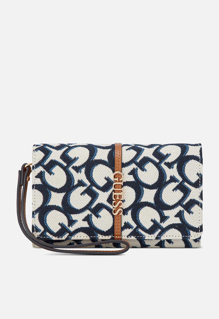 GUESS - Jerico Slg Phone Organizer - Navy Multi