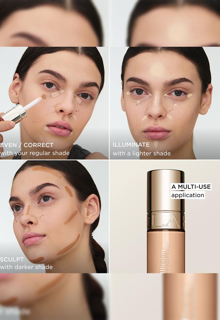 Clarins - Skin Illusion All-In-One 24hr Long Wear Concealer - 3