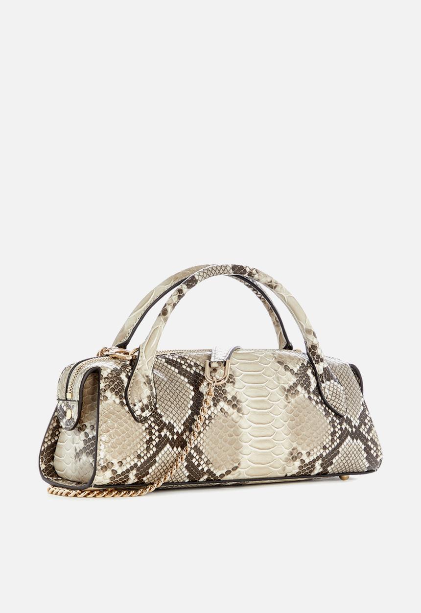 GUESS - Yvonne Mini Satchel -Natural