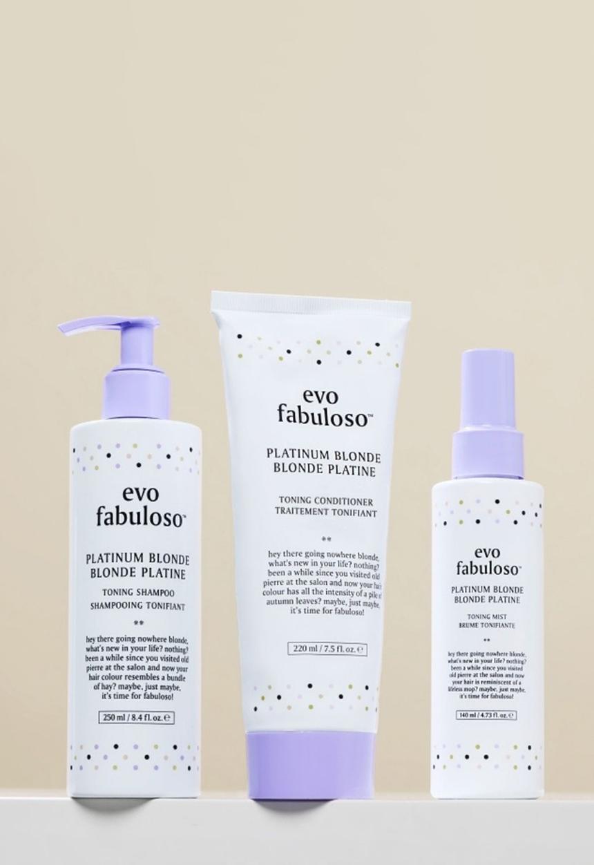 EVO - Fabuloso Platinum Blonde Toning Mist - 140ml