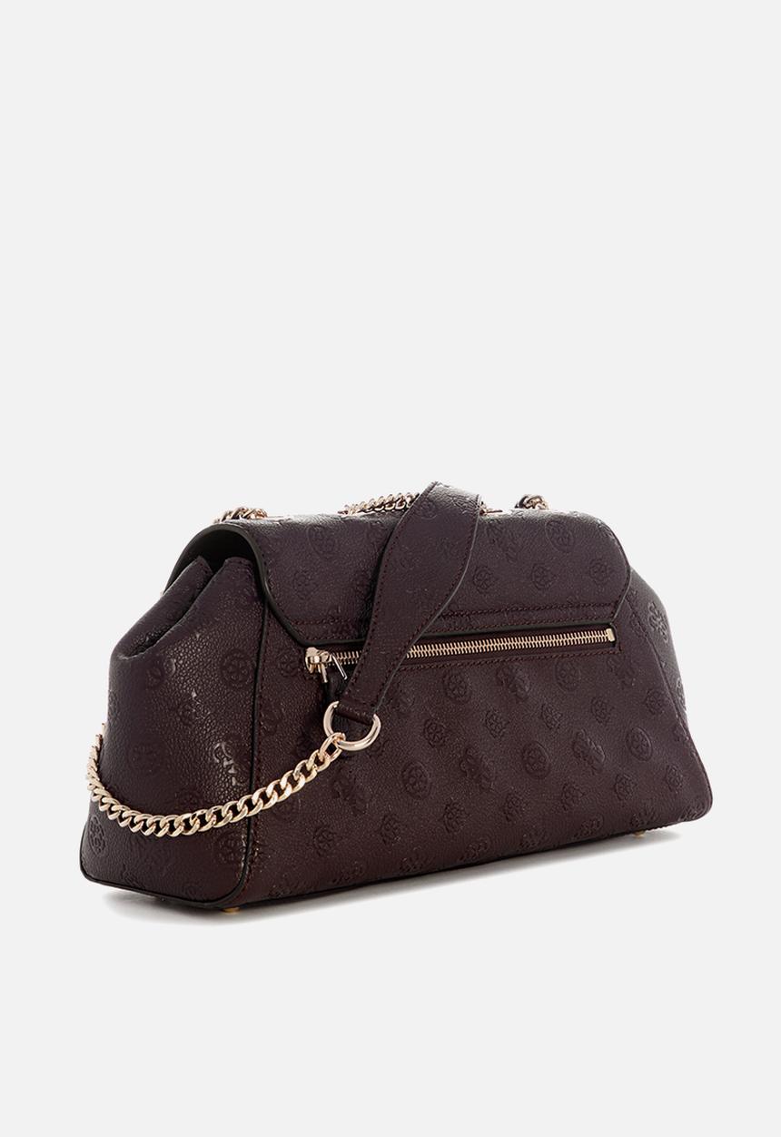 GUESS - Blake crossbody bag -Brown Logo