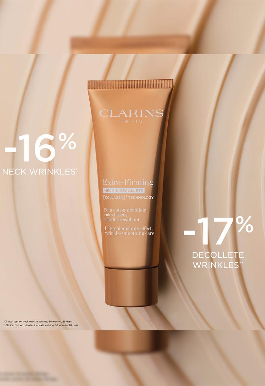 Clarins - Extra-Firming Anti-Ageing Neck & Décolleté Cream with Collagen