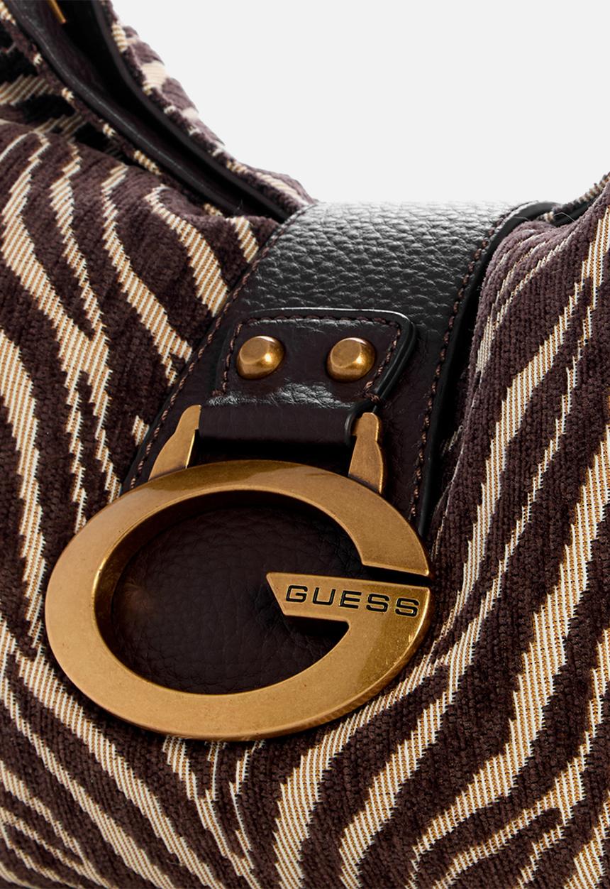 GUESS - Camden Shoulder Bag -Brown