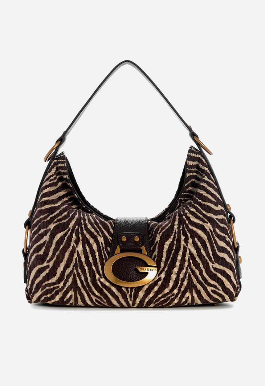 GUESS - Camden Shoulder Bag -Brown
