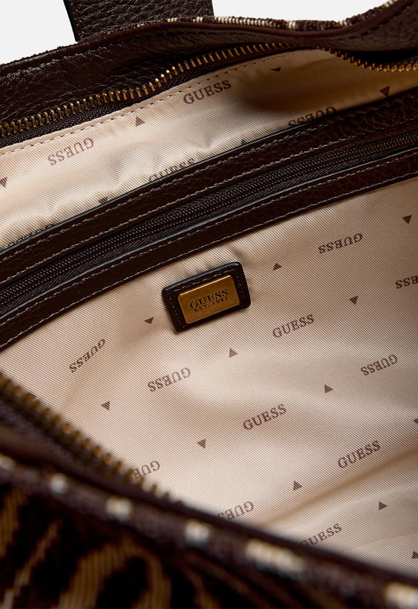 GUESS - Camden Shoulder Bag -Brown