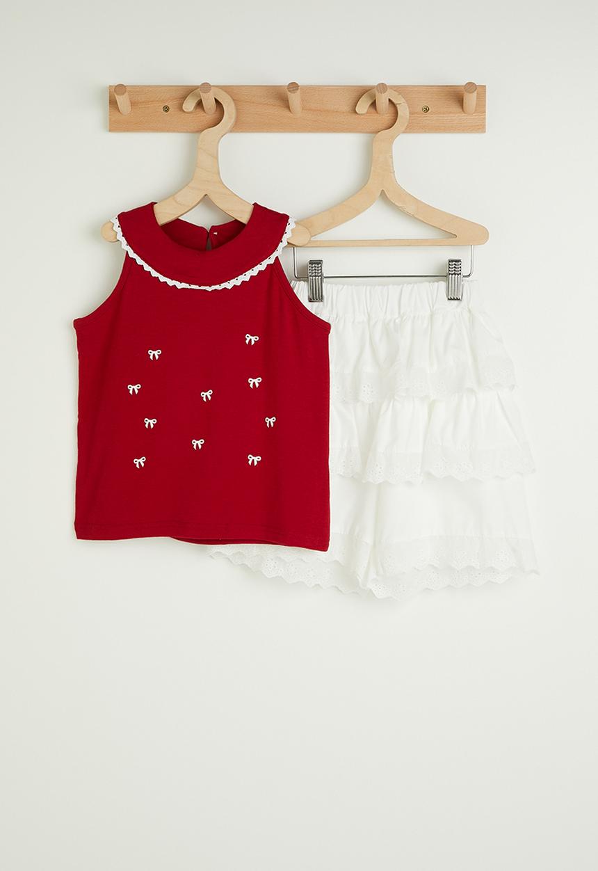 Pop Candy - Halterneck top & skirt - multi