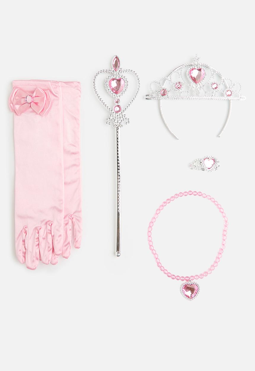 Pop Candy - Princess accessory set - pink & silver