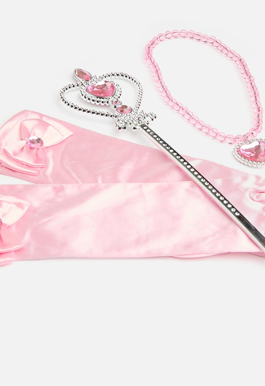 Pop Candy - Princess accessory set - pink & silver