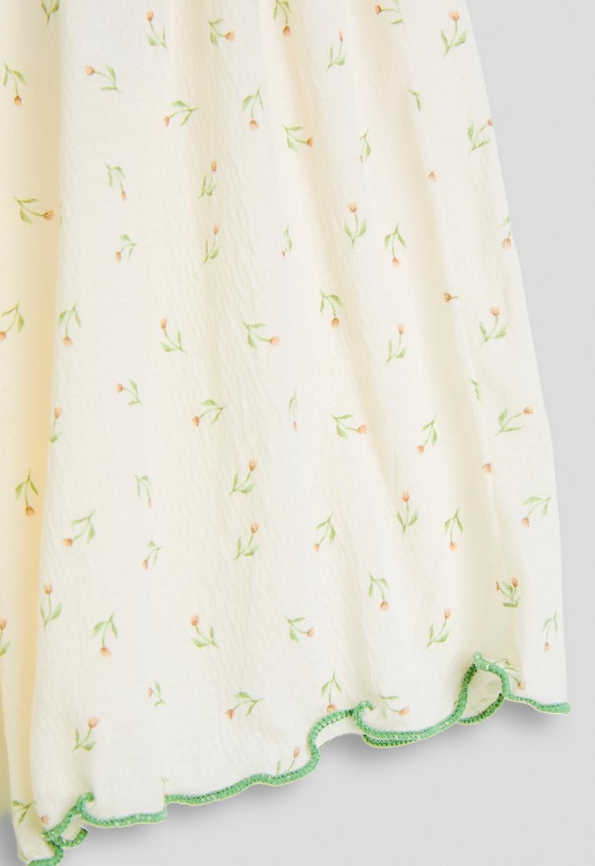 Pop Candy - Aop tee & shorts pj set - white