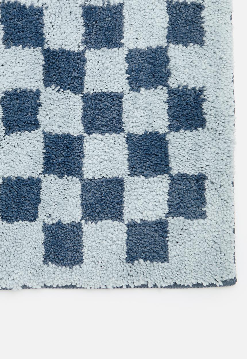 Pop Candy - Tufted bath mat - blue multi