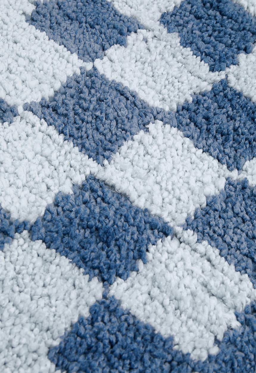 Pop Candy - Tufted bath mat - blue multi