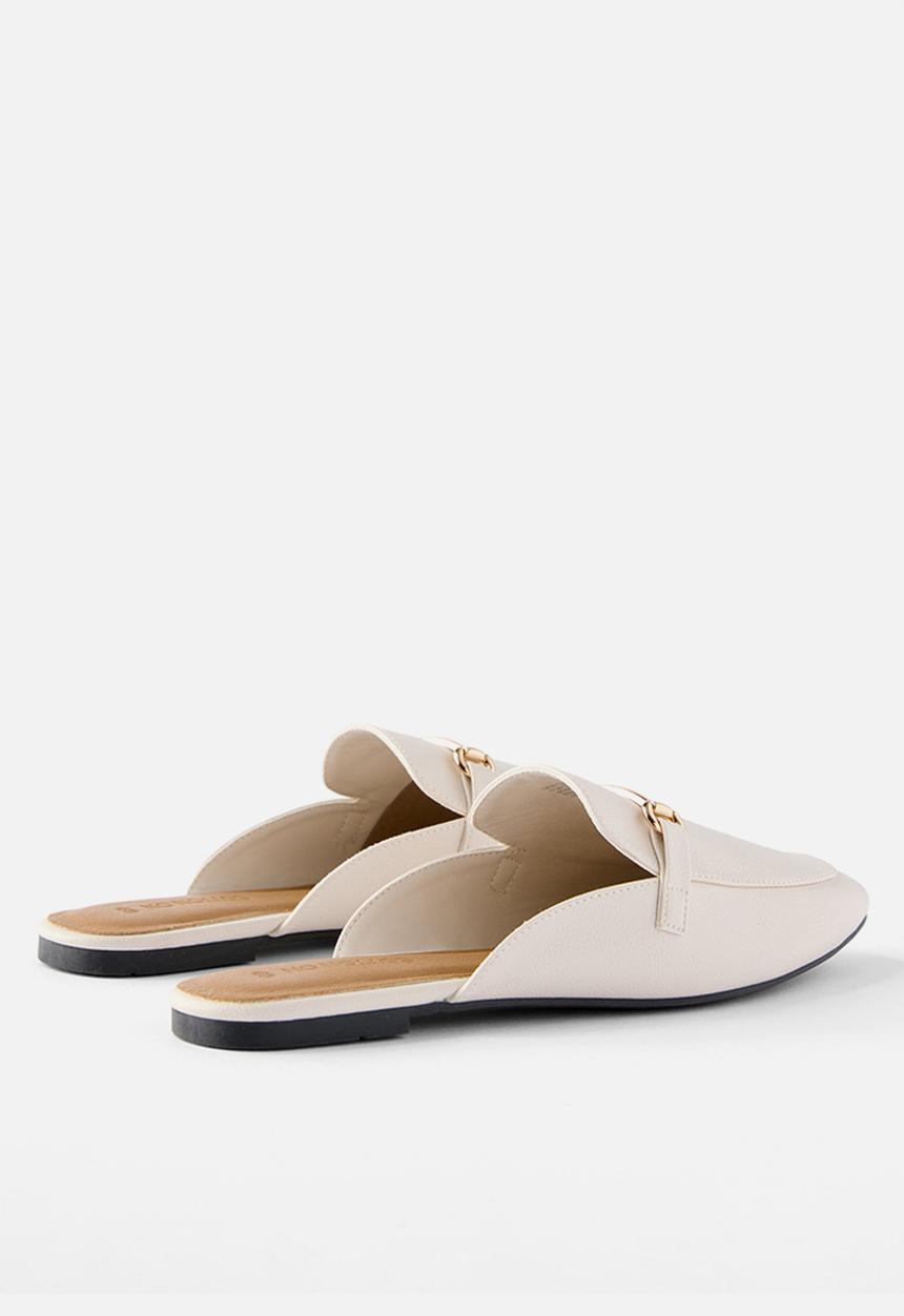 Cotton On - Stella mule - pebbled ivory