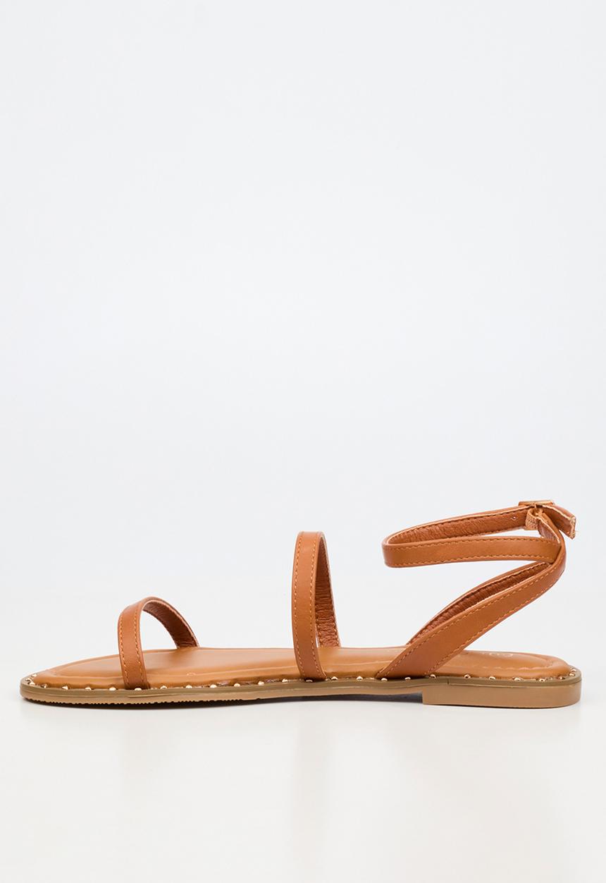 Miss Black - Alia 2 multi-strap sandal - tan