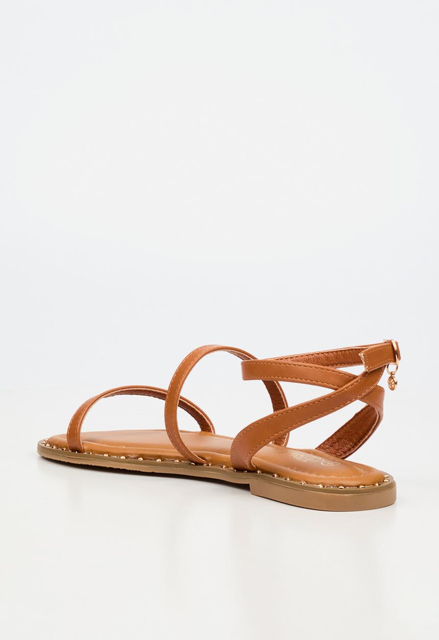 Miss Black - Alia 2 multi-strap sandal - tan