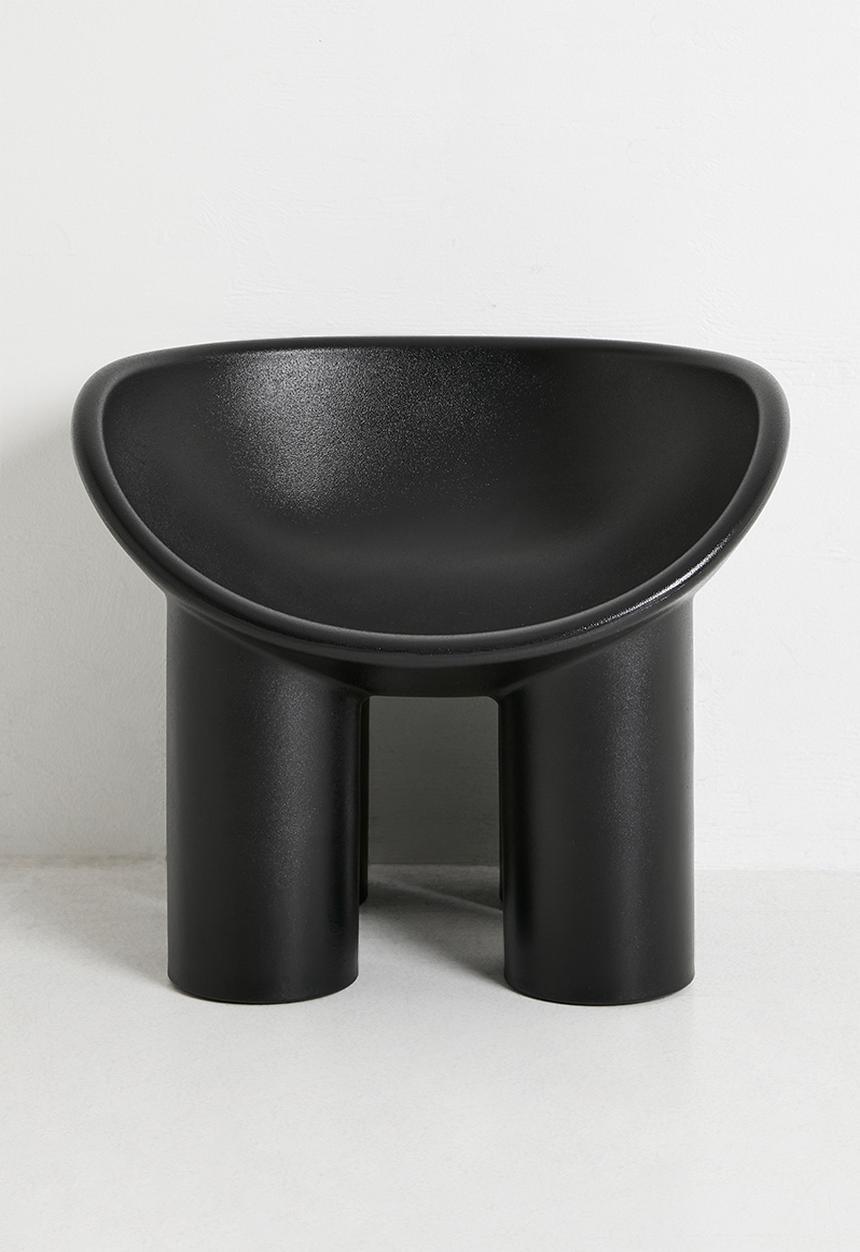 Pop Candy - Elephant leg occasional chair - black