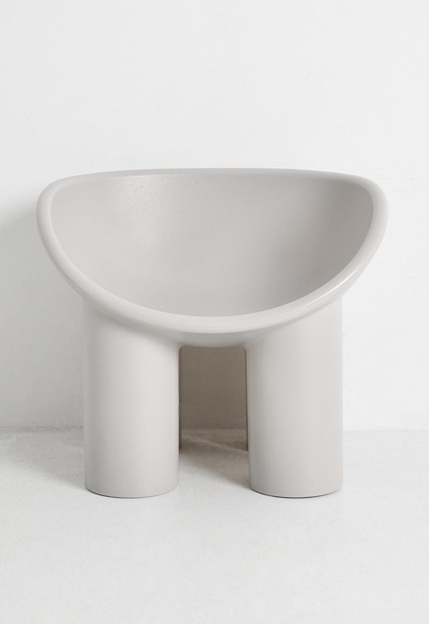 Pop Candy - Elephant leg occasional chair - off white