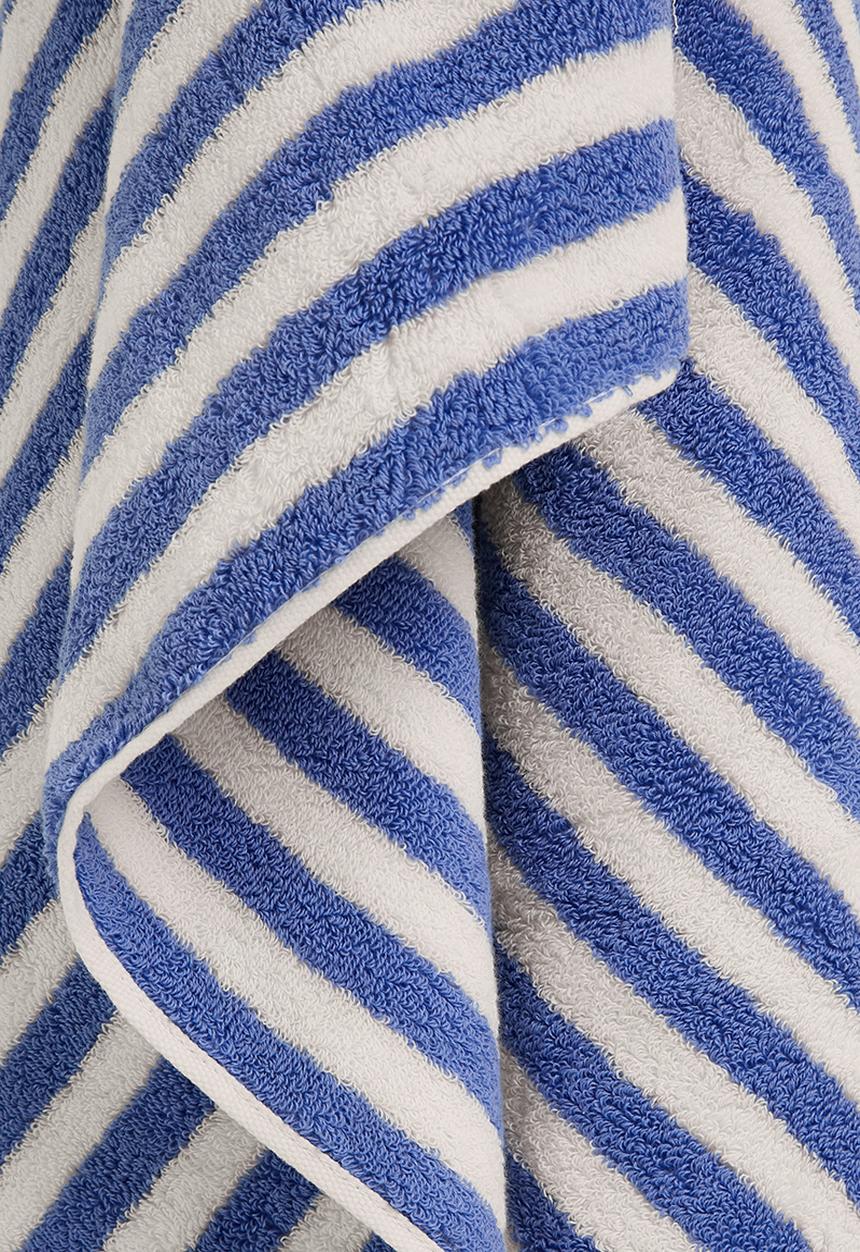 Pop Candy - Striped bath towel - blue