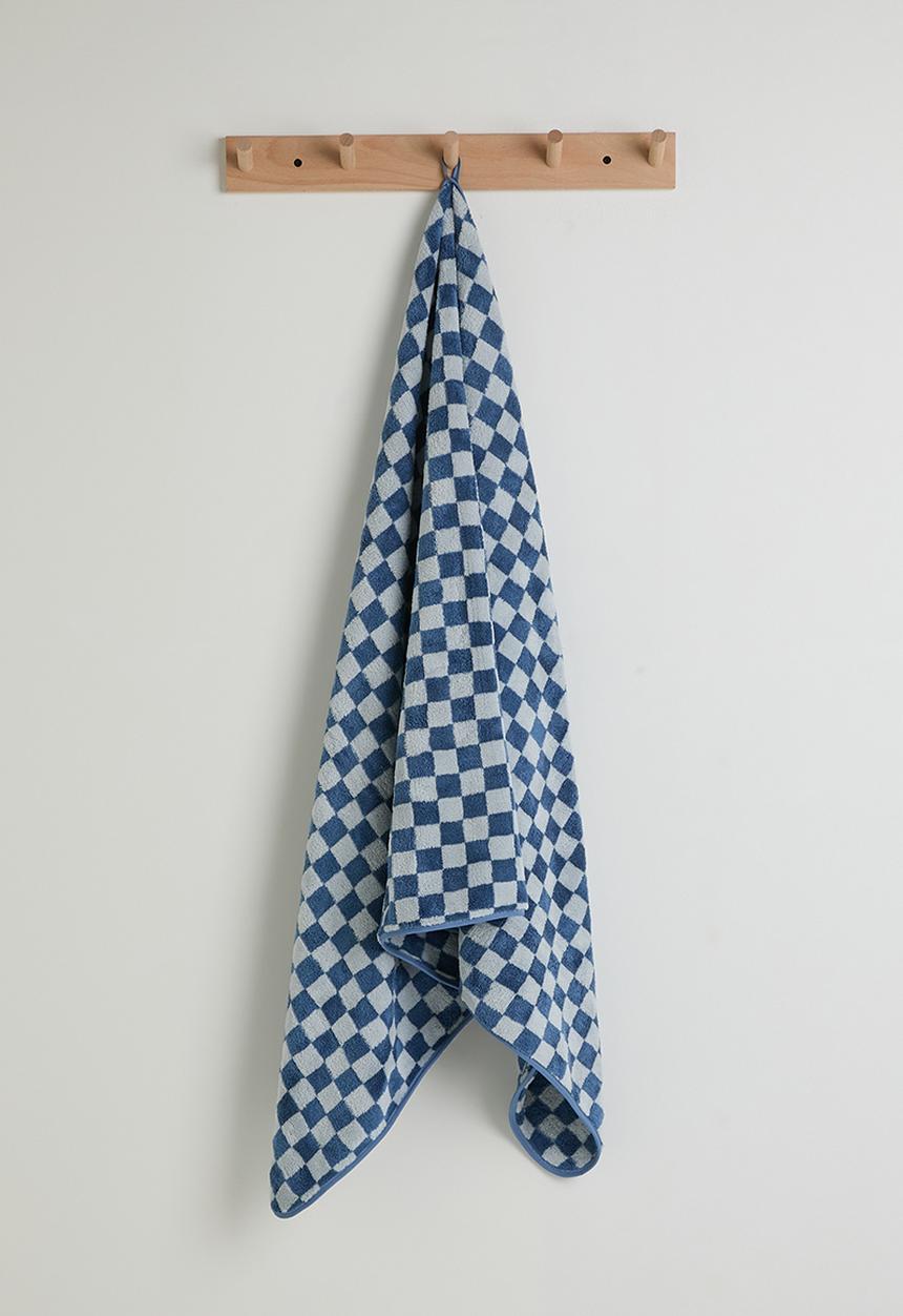 Pop Candy - Checkered body towel - dark blue