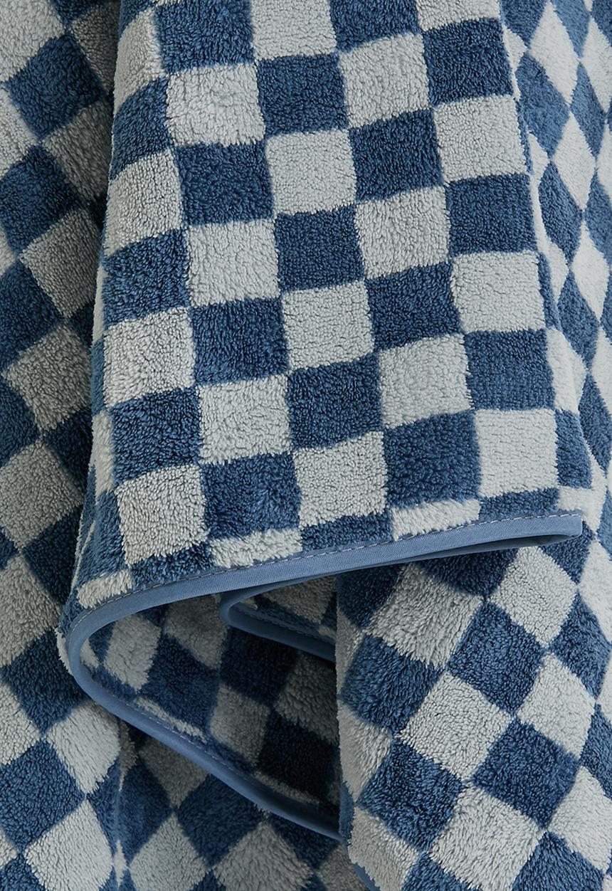 Pop Candy - Checkered body towel - dark blue