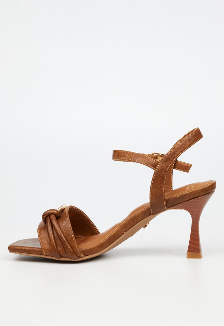 Butterfly Feet - Vanca 2 ankle strap heel - brown