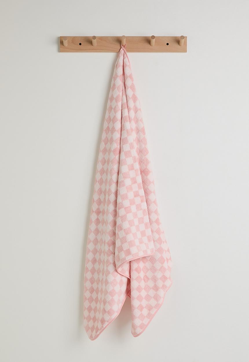 Pop Candy - Checkered body towel - pink