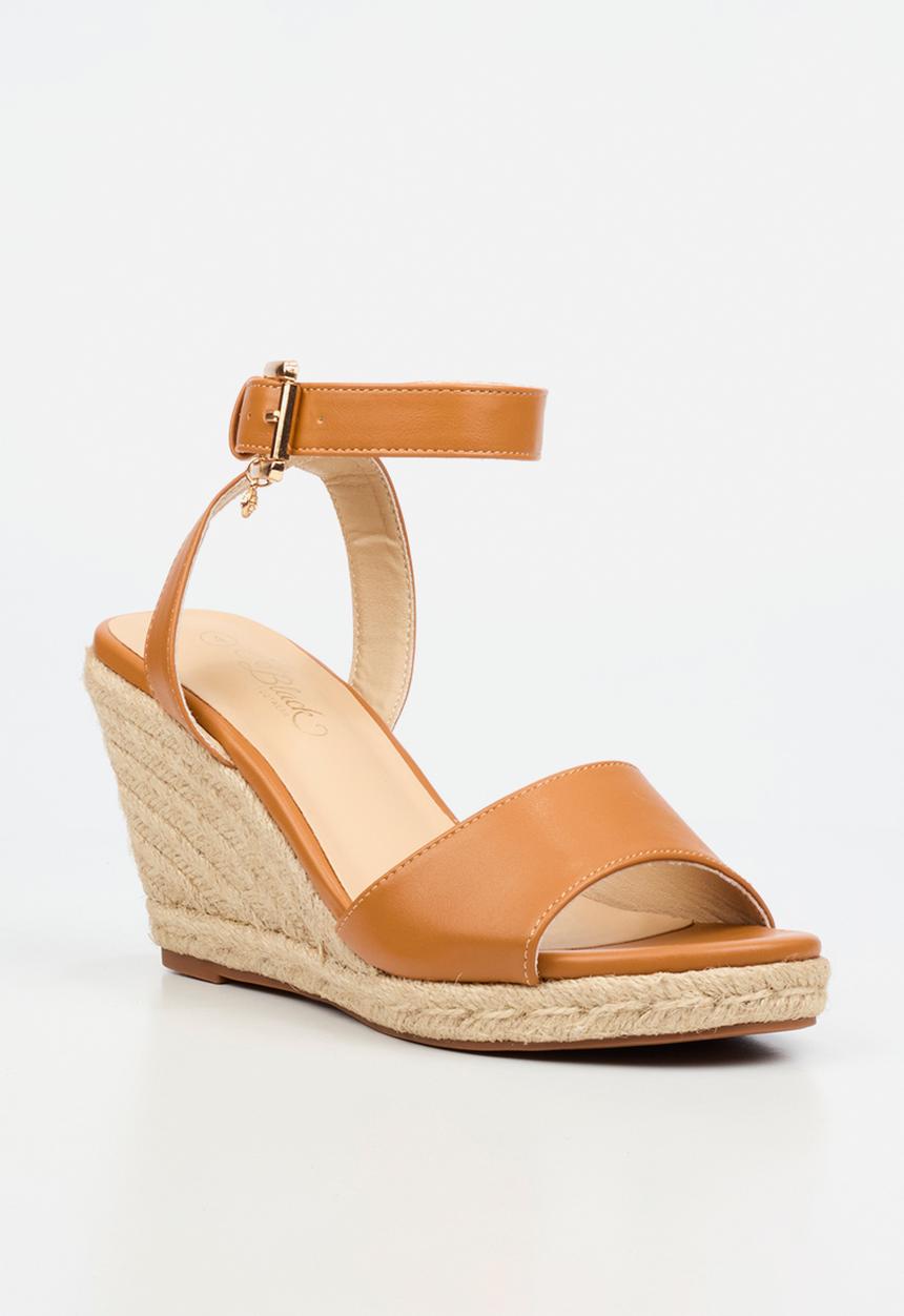 Miss Black - Jojo 8 classic wedge - tan