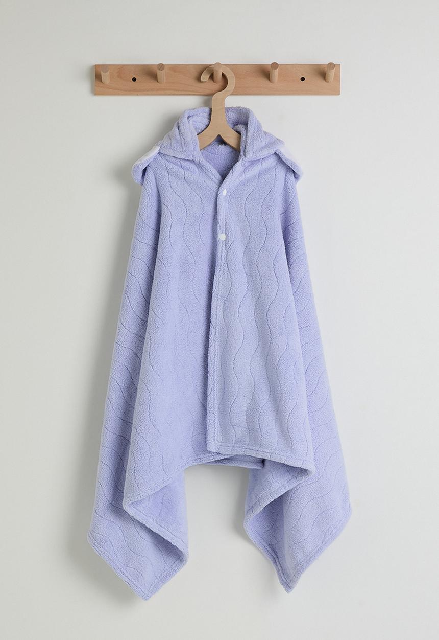Pop Candy - Elephant hooded towel - blue