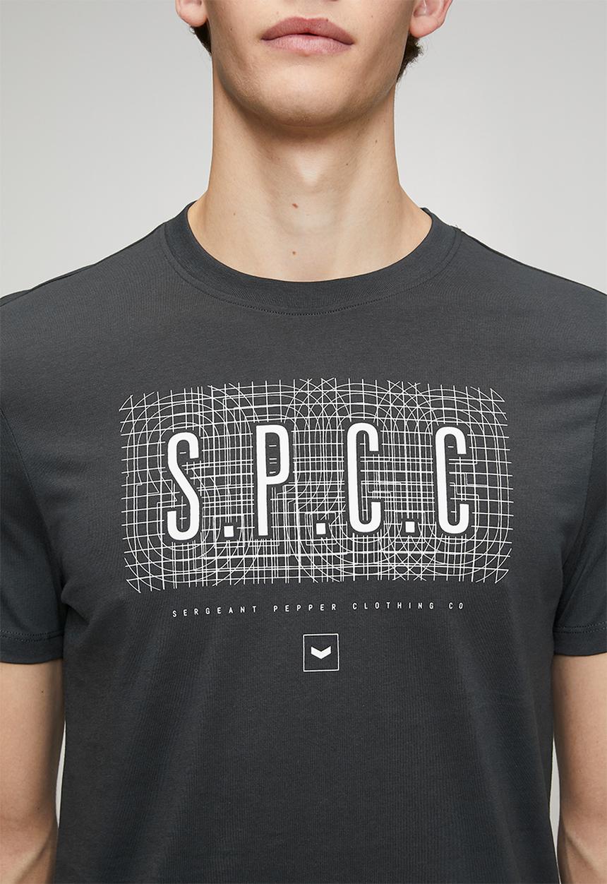 S.P.C.C - Aven Tee  - Dark Grey