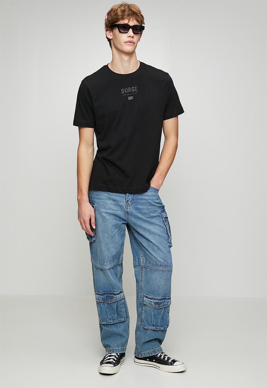 S.P.C.C - Surge Riven Tee  - Black