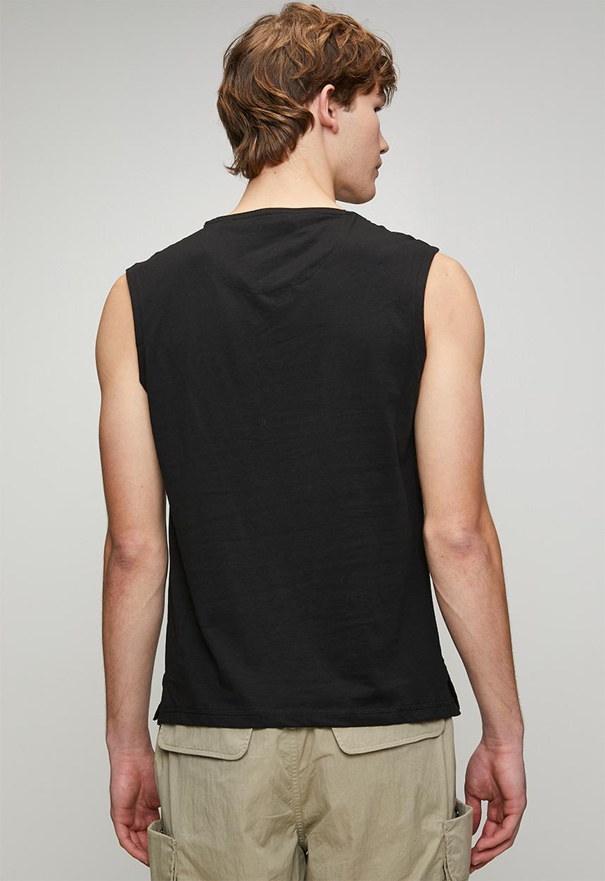 S.P.C.C - Enzo Sleeveless Tee  - Black