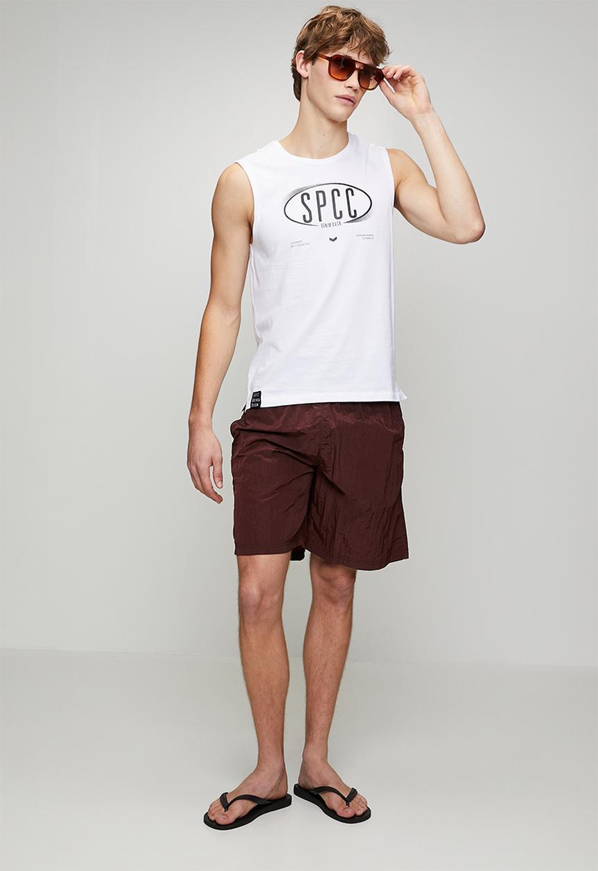 S.P.C.C - Enzo Sleeveless Tee  - White