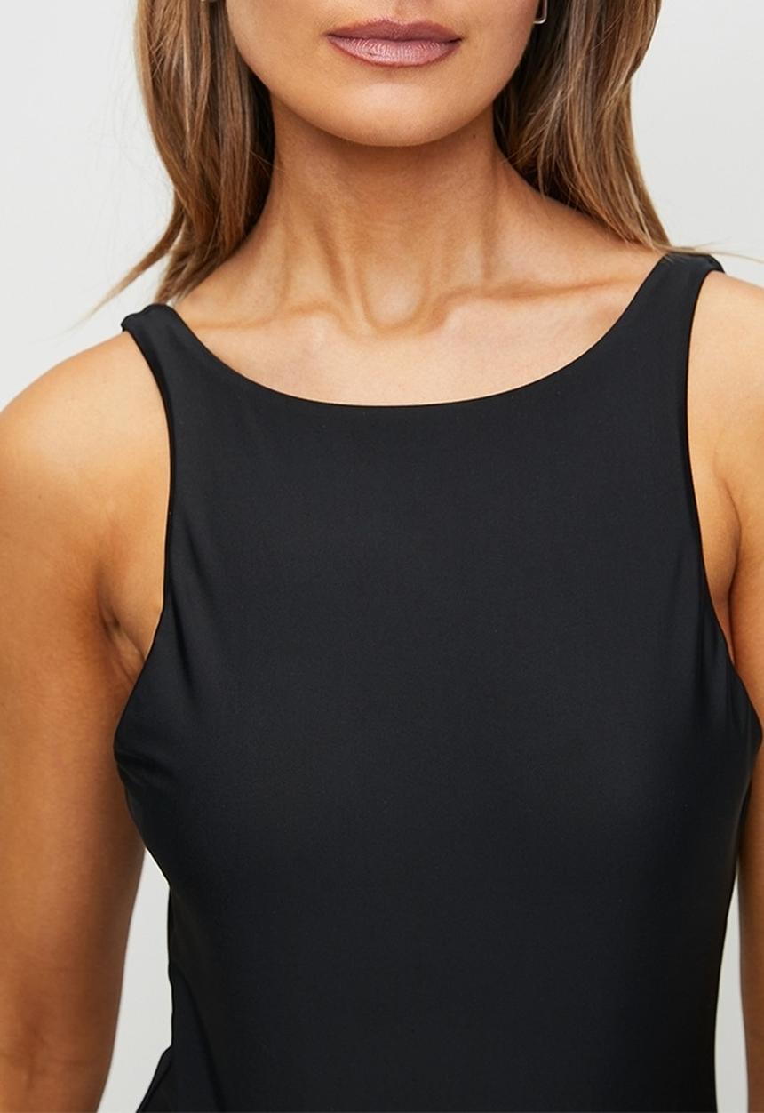 Lizzy - Ladies full swimsuit - black