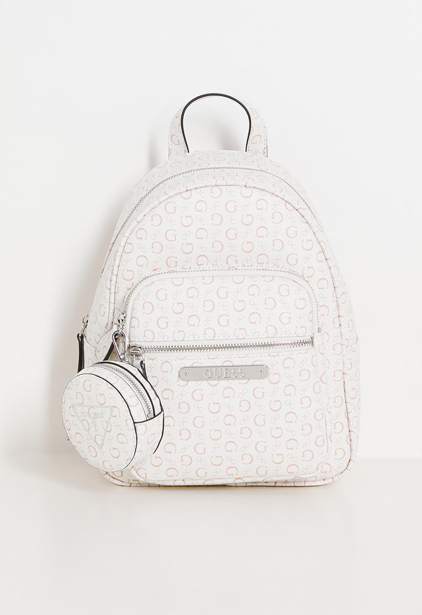 GUESS - Ahb Solena Backpack -  White