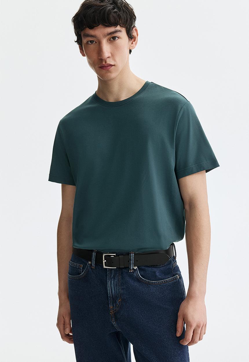 H&M - Coolmax® slim fit t-shirt - dark teal